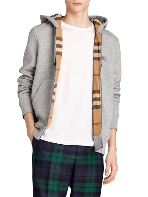 burberry sweatshirts men|burberry zip up hoodie men.